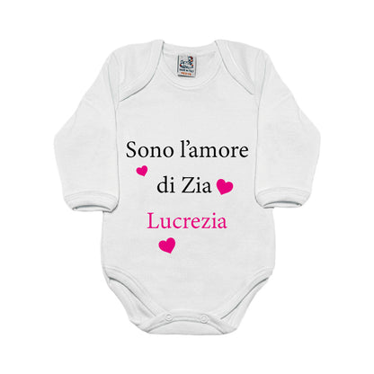 Body maniche lunghe personalizzato