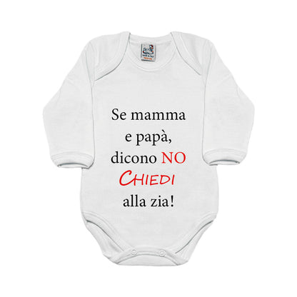 Body maniche lunghe personalizzato