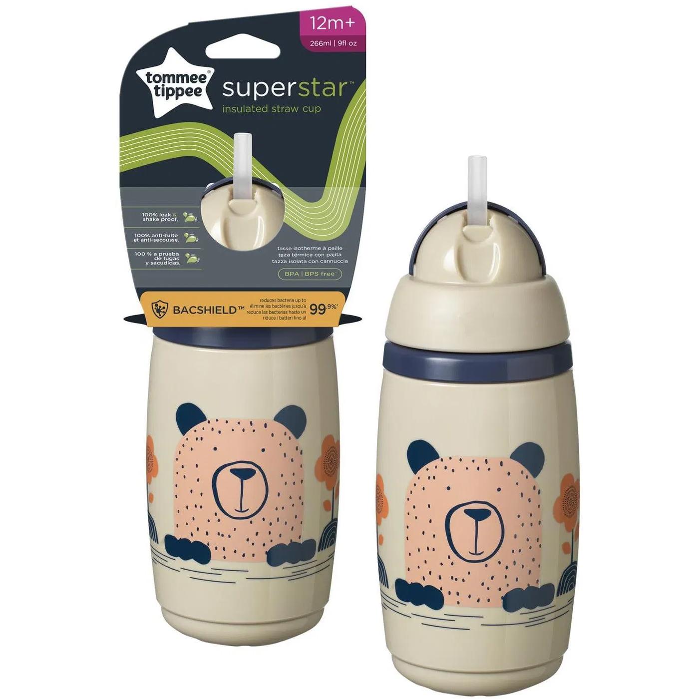 Borraccia Tommee Tipee 12m+ 266ml Beige