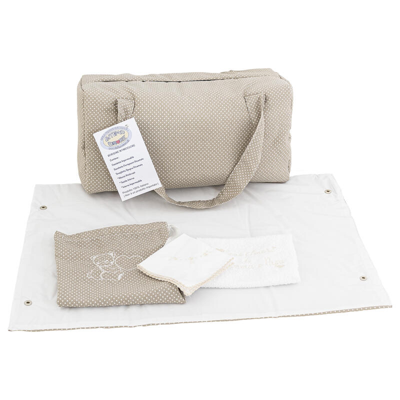 BORSONE+FASCIATOIO+INTERNO PLASTIFICATO+ACCESSORI