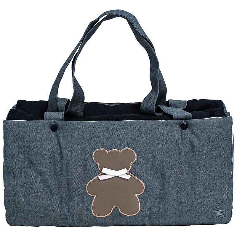 BORSONE CON FASCIATOIO RICAMATO