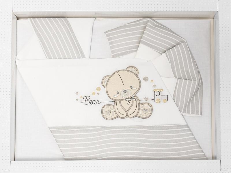 Lenzuolo Baby culla  bruco bruco  bear