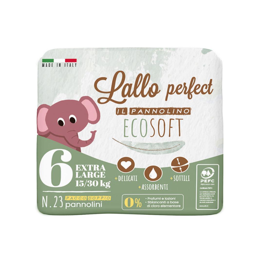 Lallo 6. 23 pannolini Ecosoft 15/30kg - Baby Shop Store