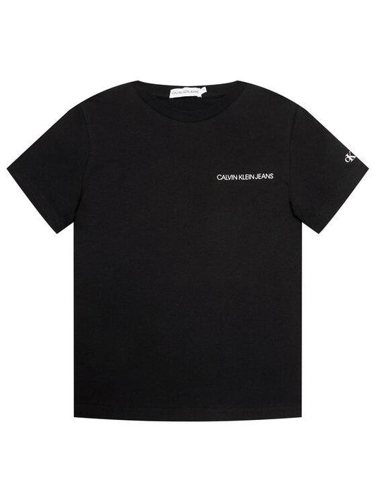 T-shirt bimbo Calvin Klein nera