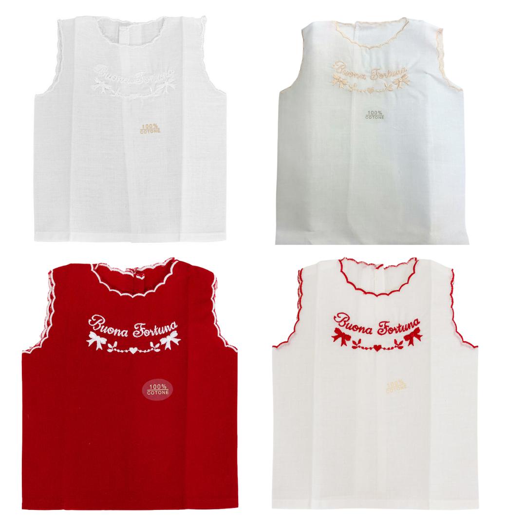 Camicia Buona Fortuna Pasticcino Cotone Art.040