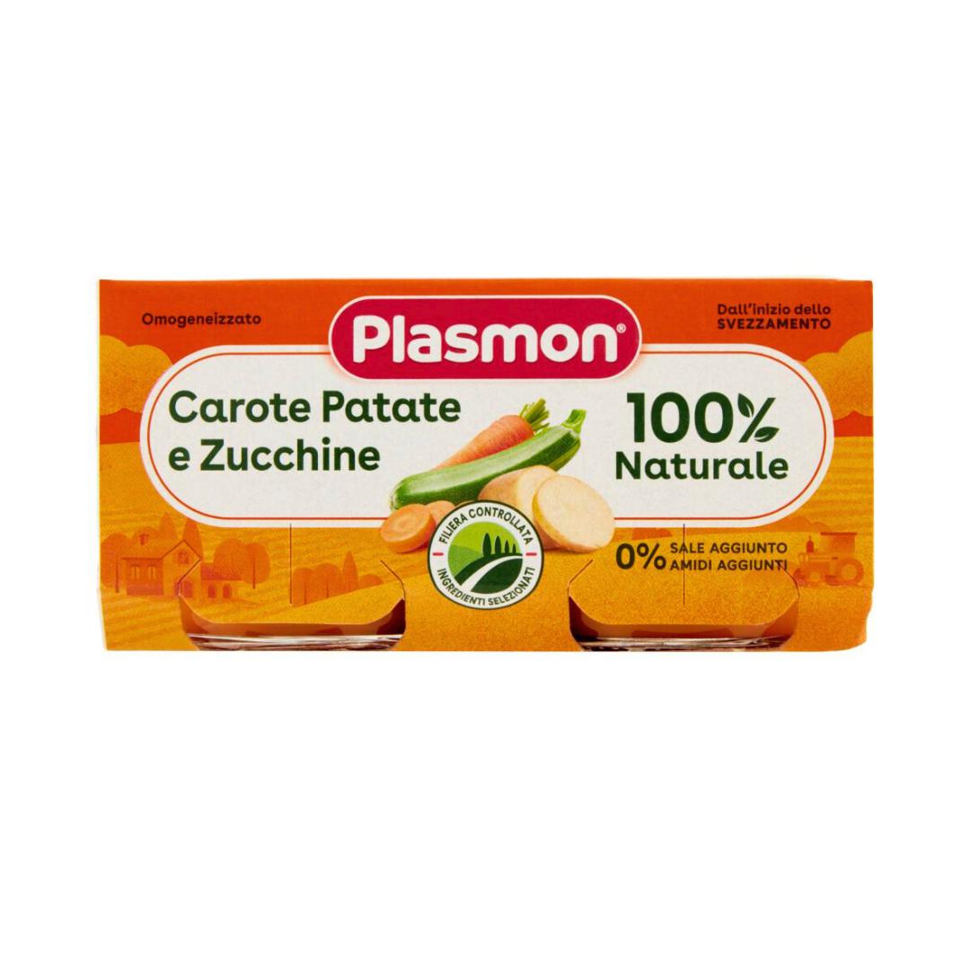 Plasmon omogeneizzato carote,patate e zucchine 2x80gr