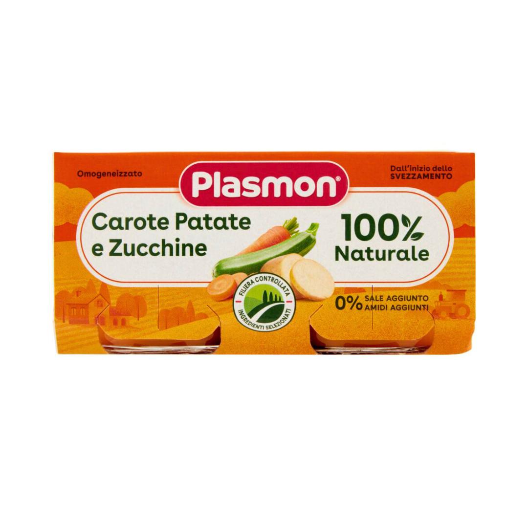 Plasmon omo carote,patate e zucchine 2x80gr