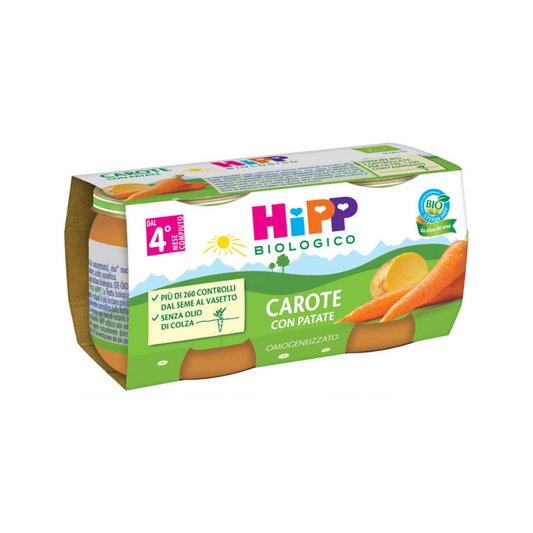 Omo Hipp Carote con patate80gr x2