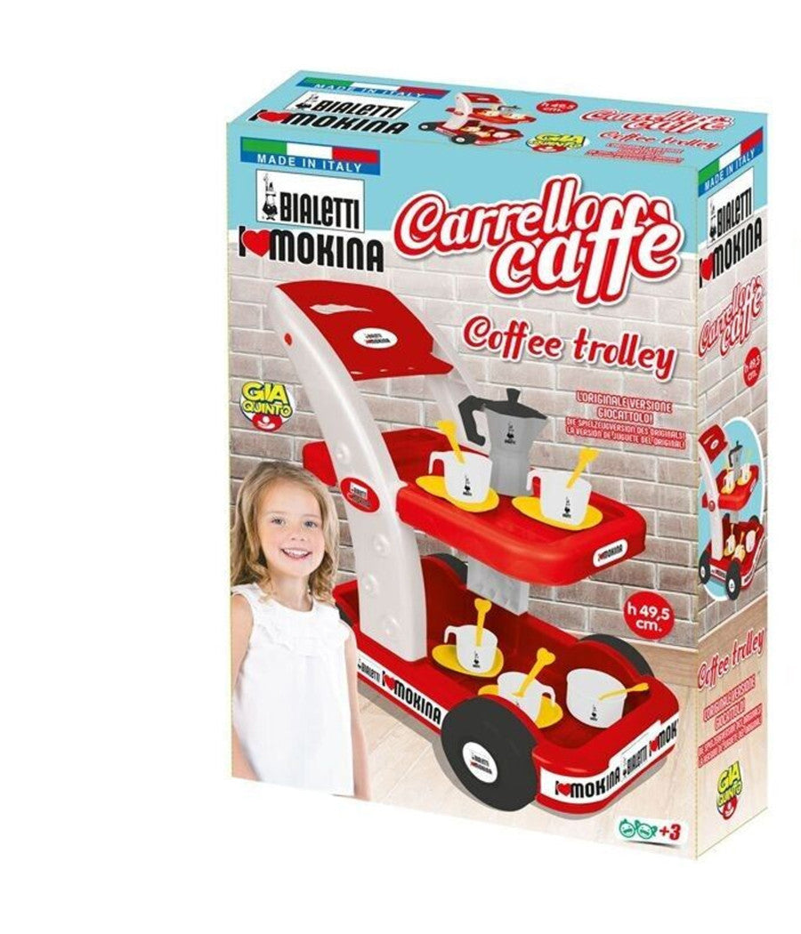 carrello caffè  bialetti 45,5 cm