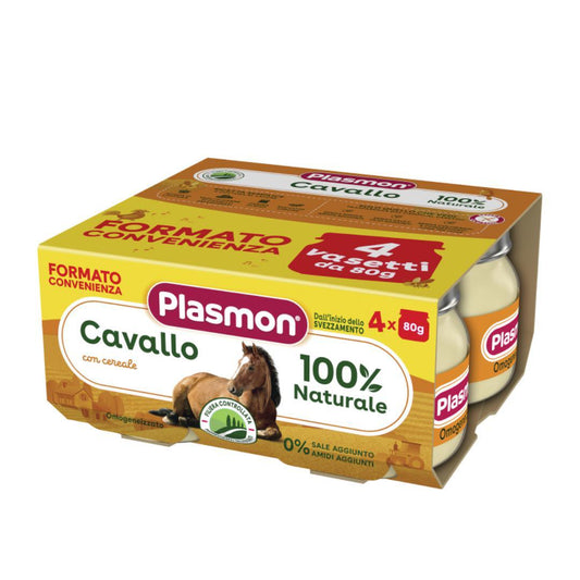 omogeneizzato Plasmon cavallo 80grx4 - Baby Shop Store