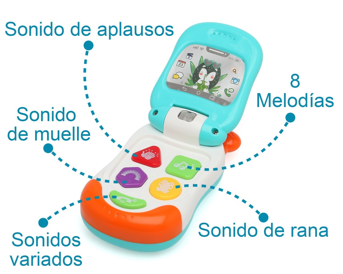 Telefono Toys Garden con Luci e Suoni