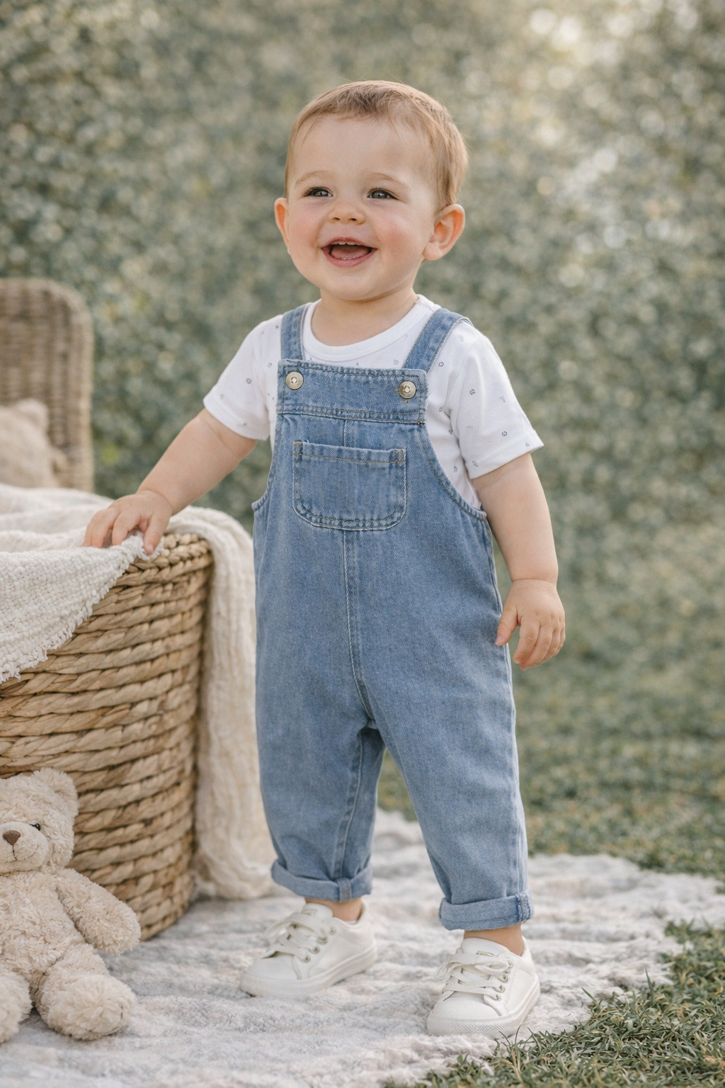 Salopette Neutra tinta unita/righe – Autunno/Inverno