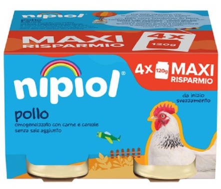 Nipiol pollo  120x4