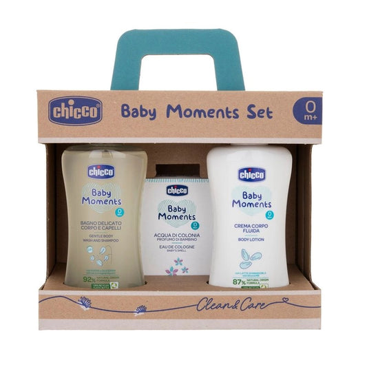 Set regalo chicco crema corpo+colonia+bagno delic