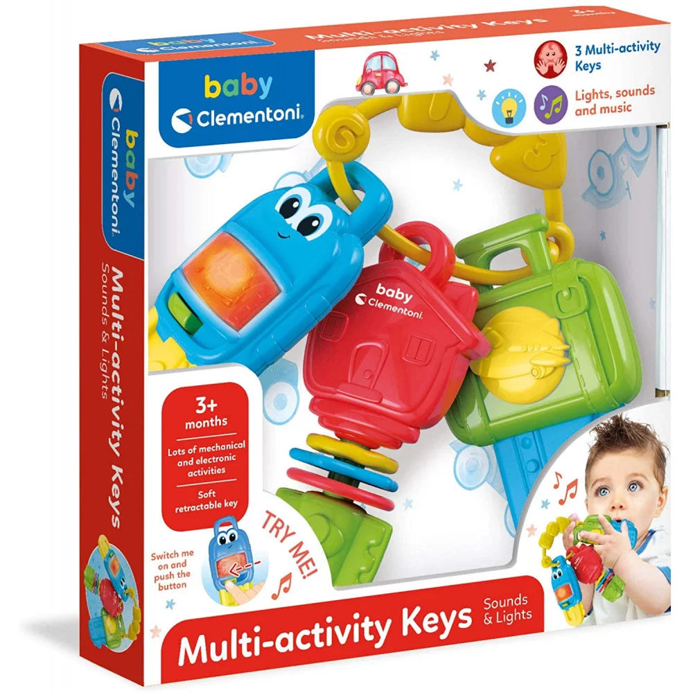 Chiavi multi attività Clementoni 3+
