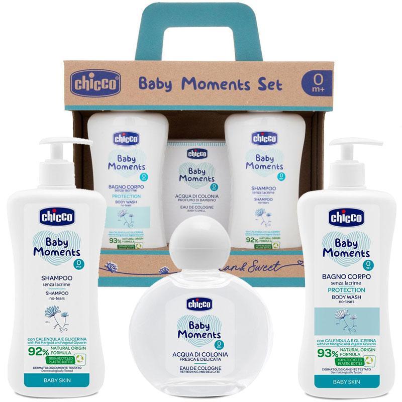 Cofanetto Chicco 3pz Con colonia, shampoo, bagno - Baby Shop Store