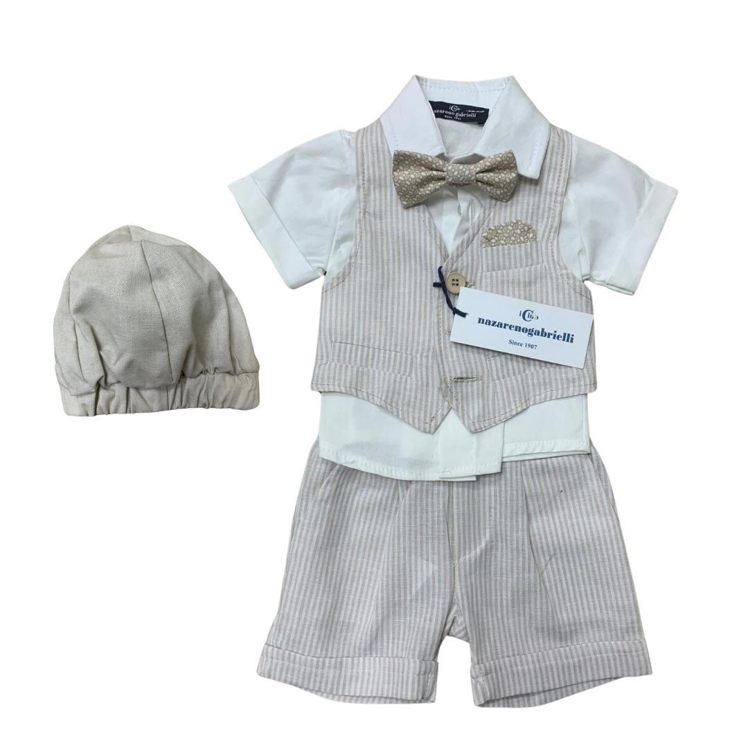 Set 3pz completino maschietto Nazareno Gabrielli - Baby Shop Store