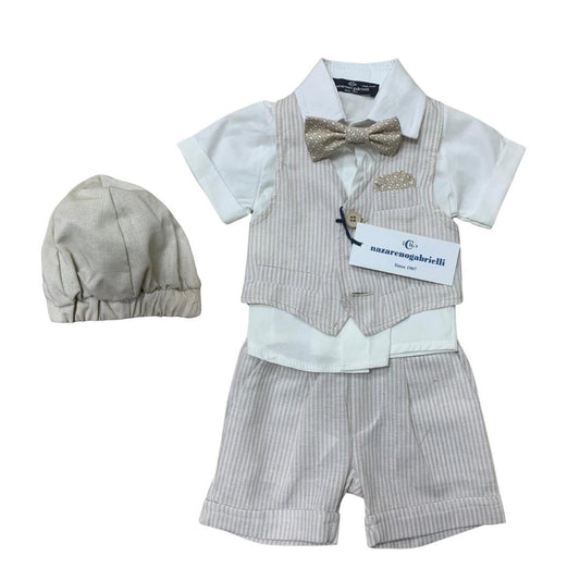 Set 3pz completino maschietto Nazareno Gabrielli - Baby Shop Store