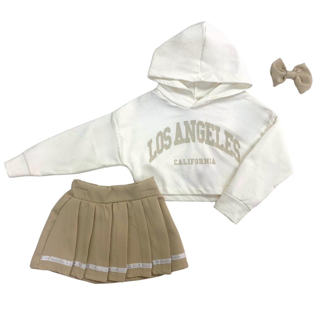 Completo Autunno Bimba Los Angeles 3 pezzi