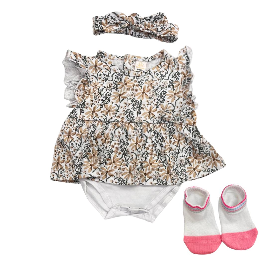 Pagliacceto Estivo  Bambina +calze + fascia