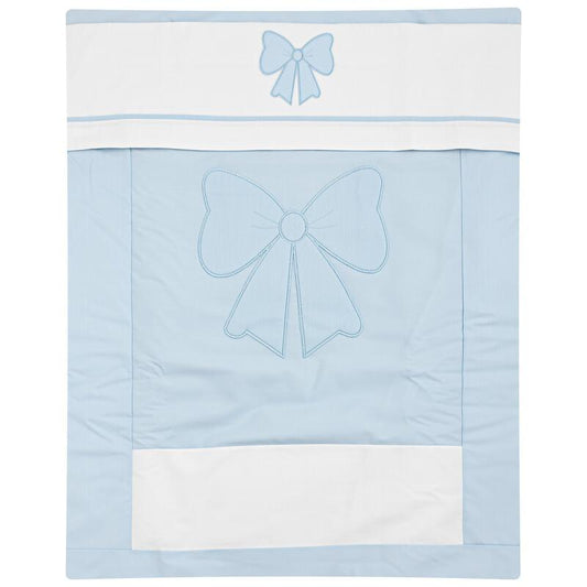 COMPOSE' BABYCULLA/ Carrozzina  RICAMATO 5 PZ azzurro