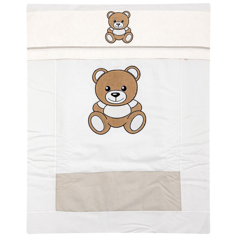 COMPOSE' BABYCULLA RICAMATO 5 PZ ORSETTO PER TUTTE LE STAGIONI