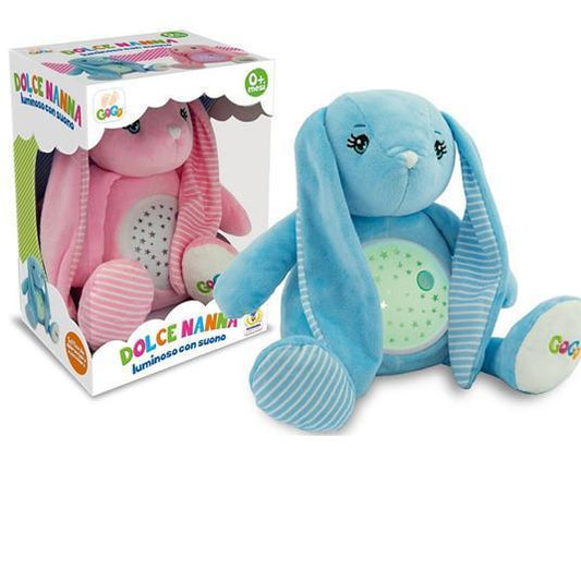 Peluche proiettore con suono coniglietto - Baby Shop Store