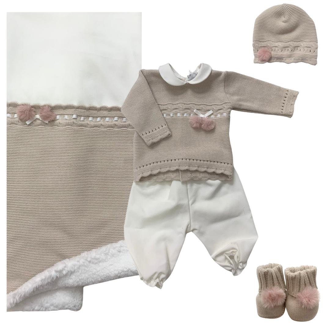 Corredino Hophoplà invernale femm.beige "arianna"