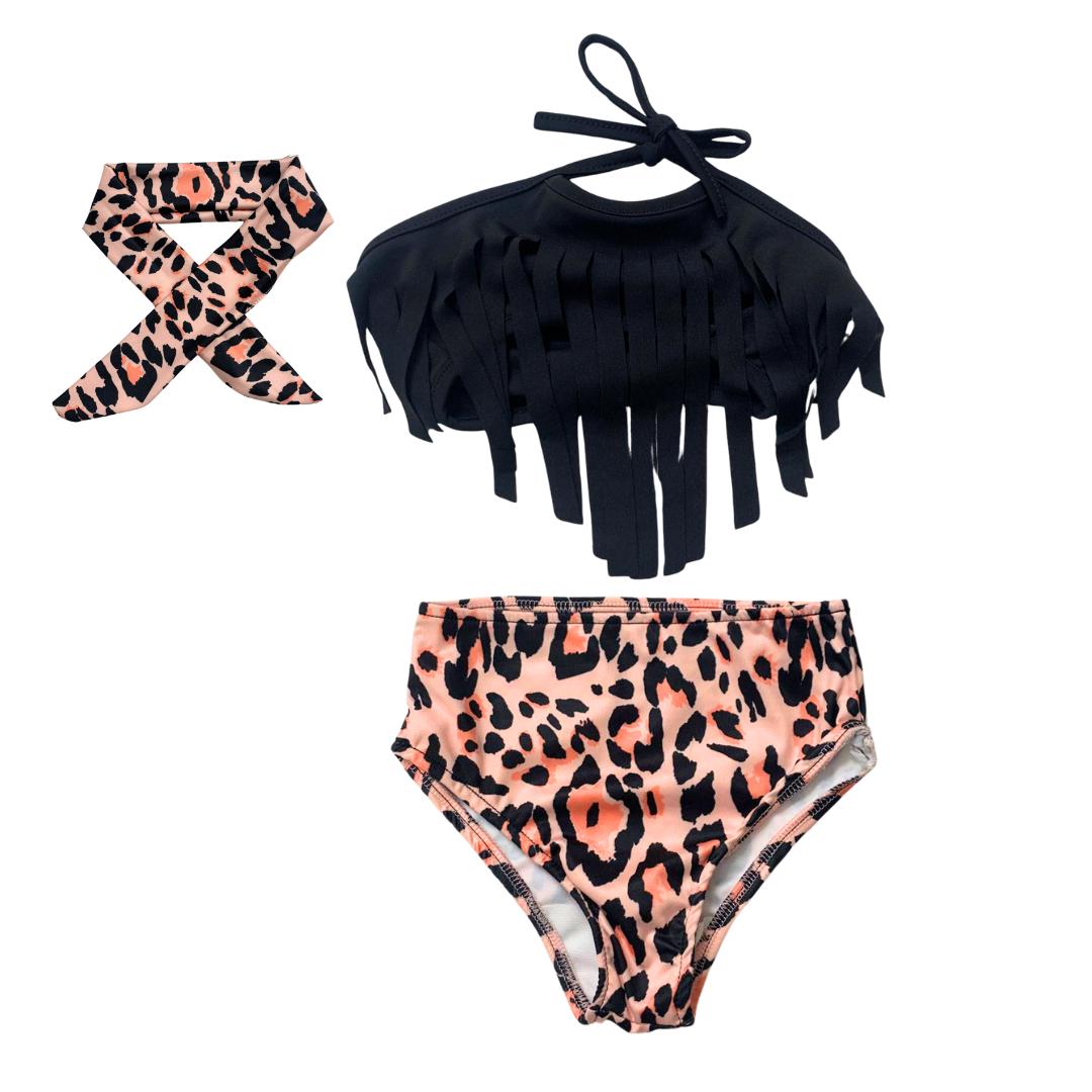 Costume Leopardato 3 pezzi