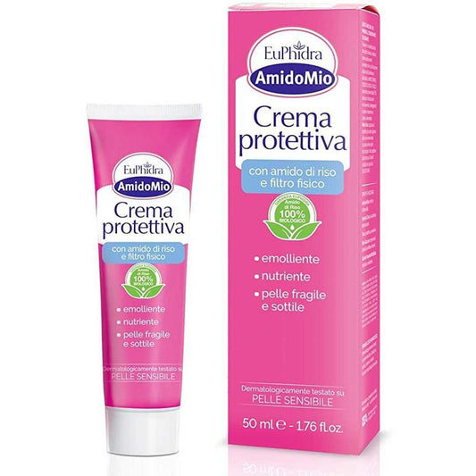 Euphidra crema protettiva con amido di riso 50ml