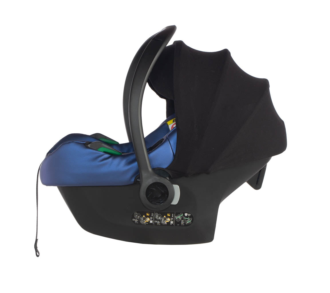 Cubic - Blu fiordaliso - Oro - 3in1 - Passeggino Trio