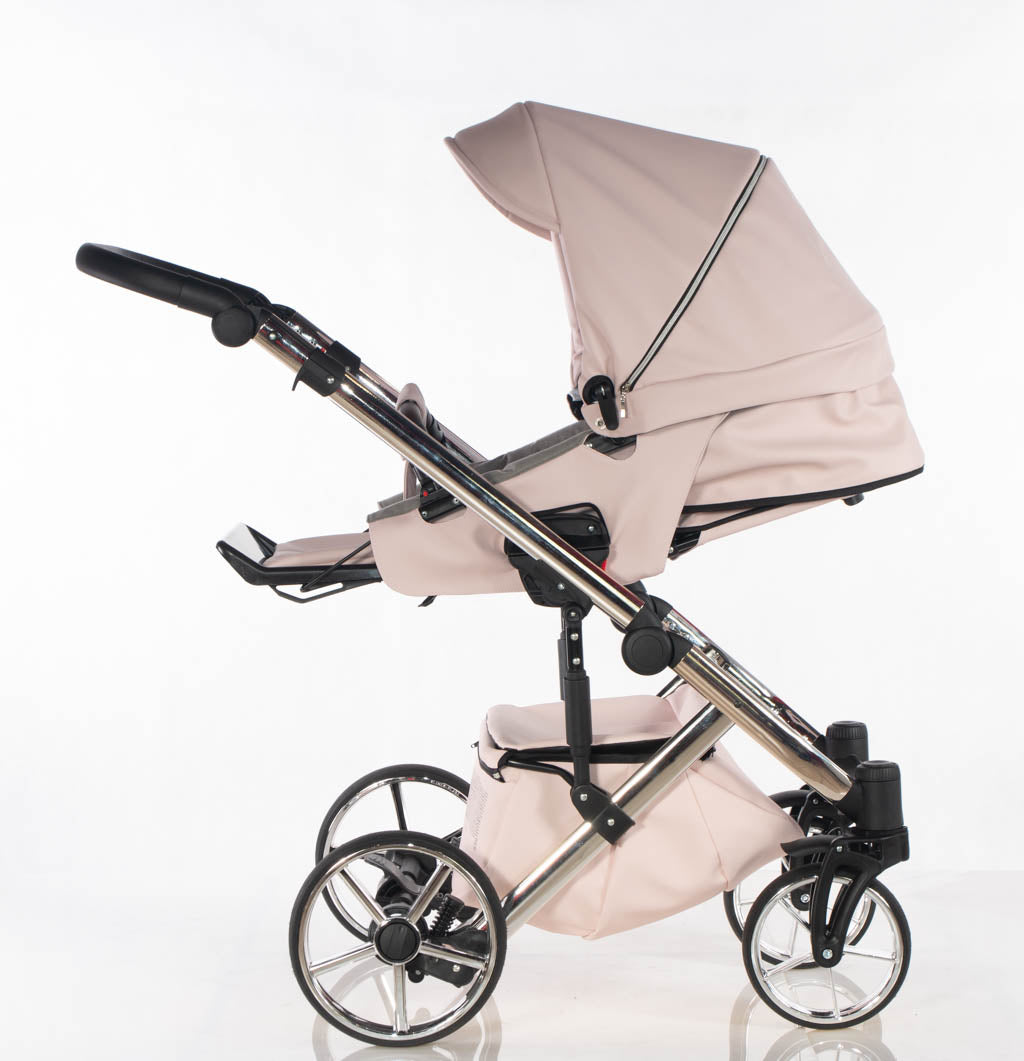 Cubic - Rosa Argento col. - 3in1 - Passeggino Trio