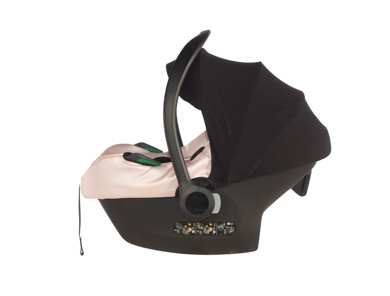 Cubic - Rosa Argento col. - 3in1 - Passeggino Trio