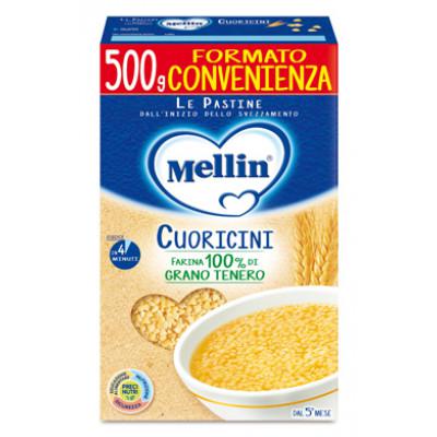 Pastina Mellin Cuoricini 500gr