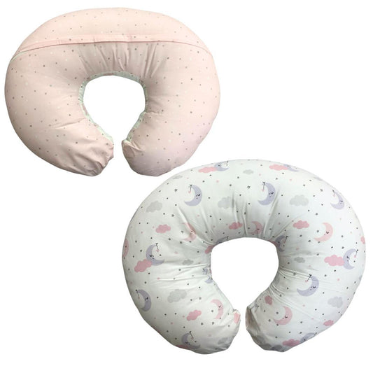 Cuscino allattamento lorelli rosa double face - Baby Shop Store