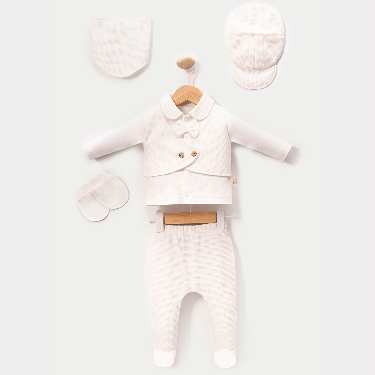 Set 5pz Neonato/ Bimbo Invernale Elegante