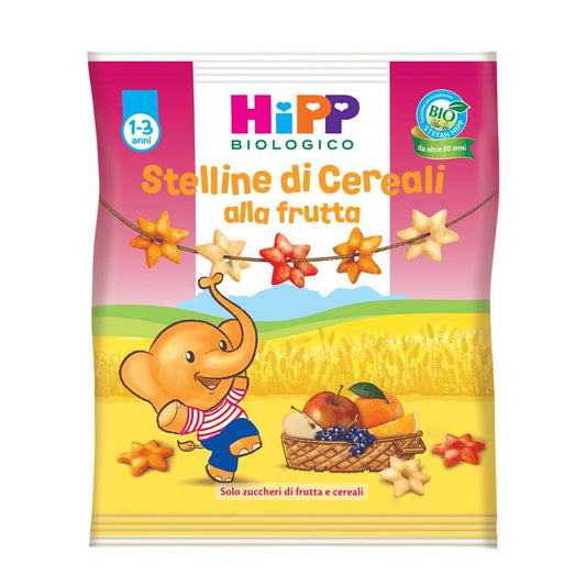 Stelline di Cereali alla Frutta Hipp 30gr