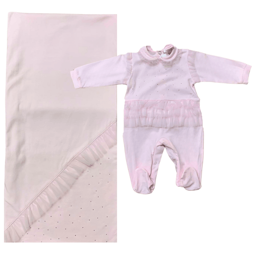 Set Corredino Deolinda strass 3 pezzi - Baby Shop Store