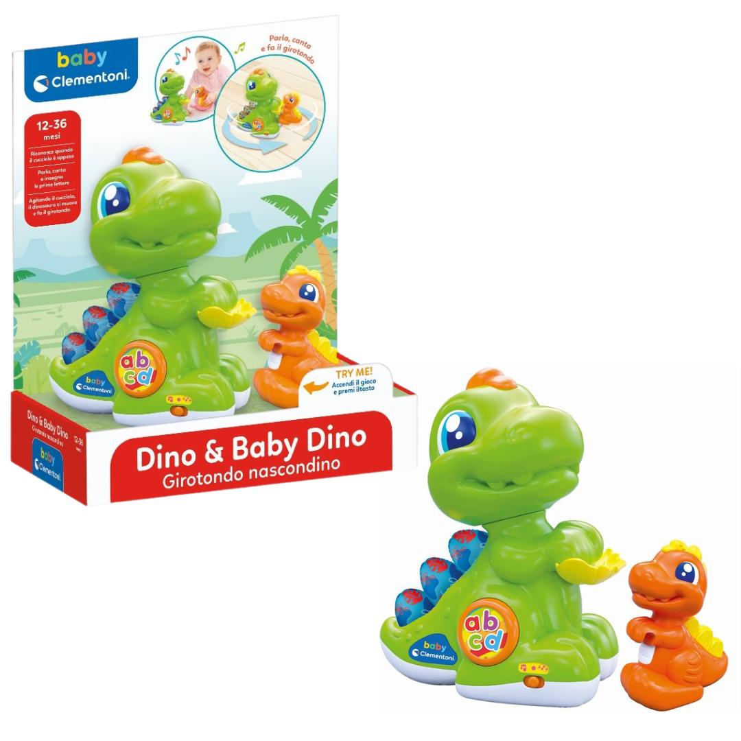 Dino & Baby Dino Clementoni 12-36m