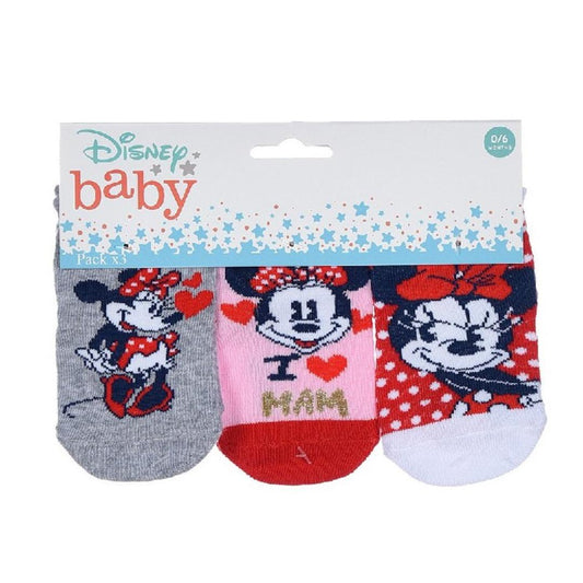 Calzini Minnie Cotone 3pz Disney