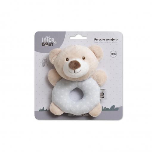 Sonaglino orsetto grigio interbaby - Baby Shop Store