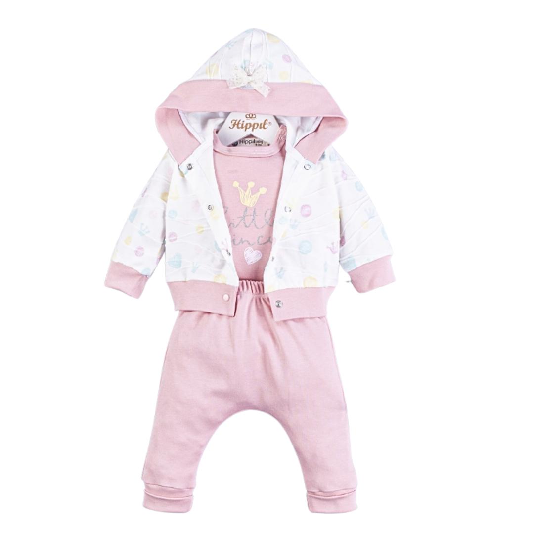 Set 3 pz Bimba Cotone Princess