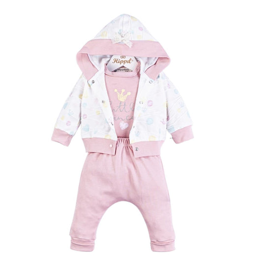 Set 3 pz Bimba Cotone Princess