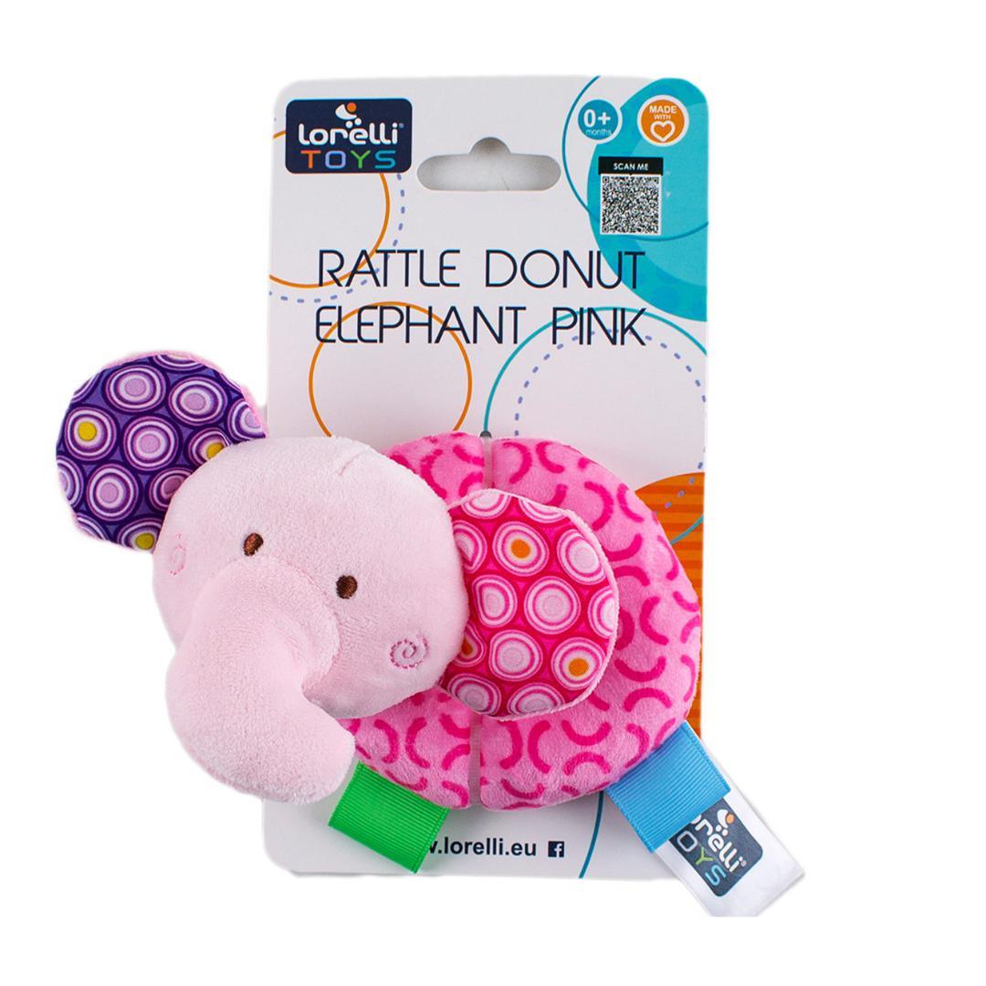 Sonaglino Lorelli elefante rosa 0+ - Baby Shop Store