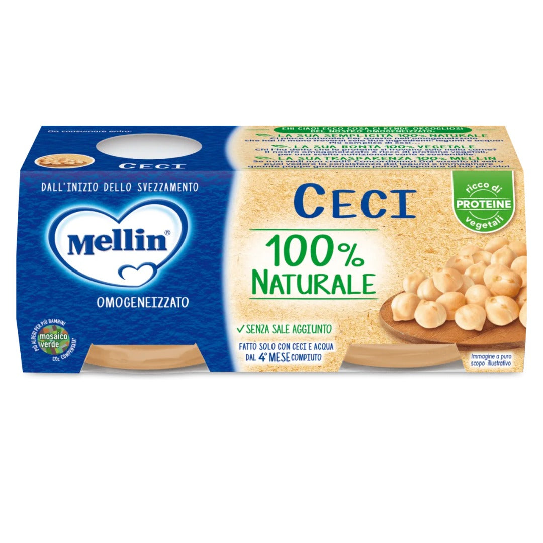 Omogeneizzato Mellin ceci 80x2gr
