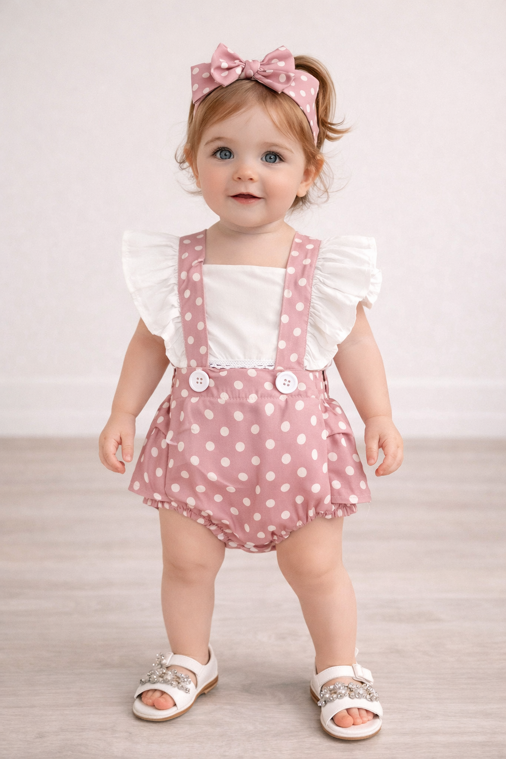 Pagliaccetto + fascia estivo bimba