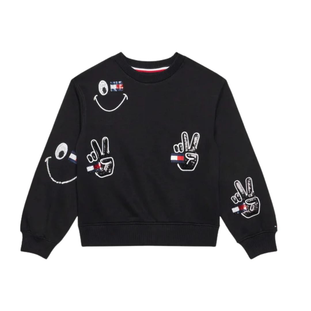 Felpa Tommy hilfiger Bimba