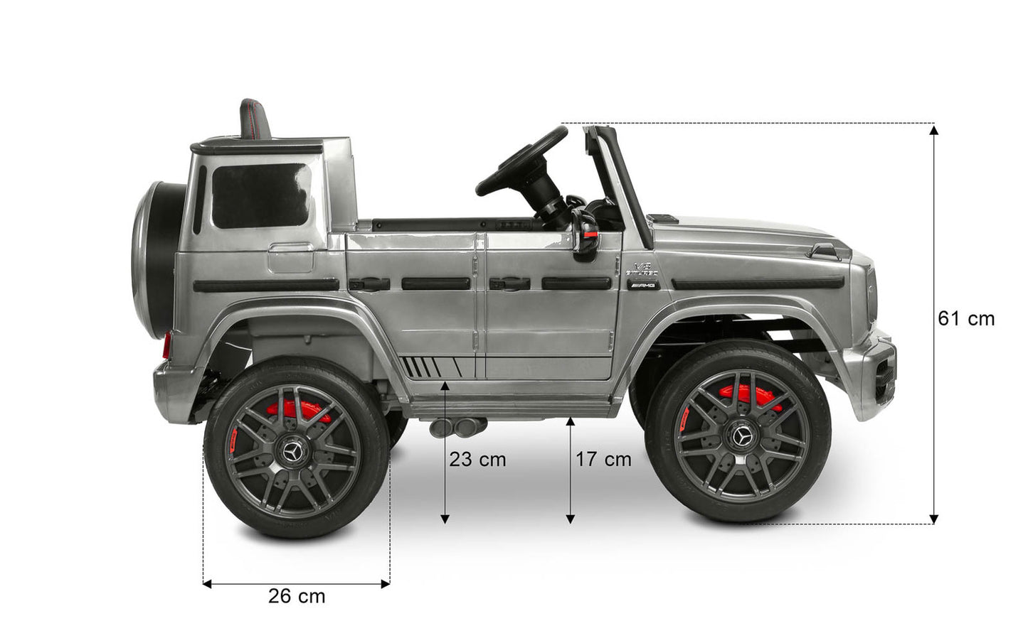 Auto elettrica Mercedes AMG Classe G 63