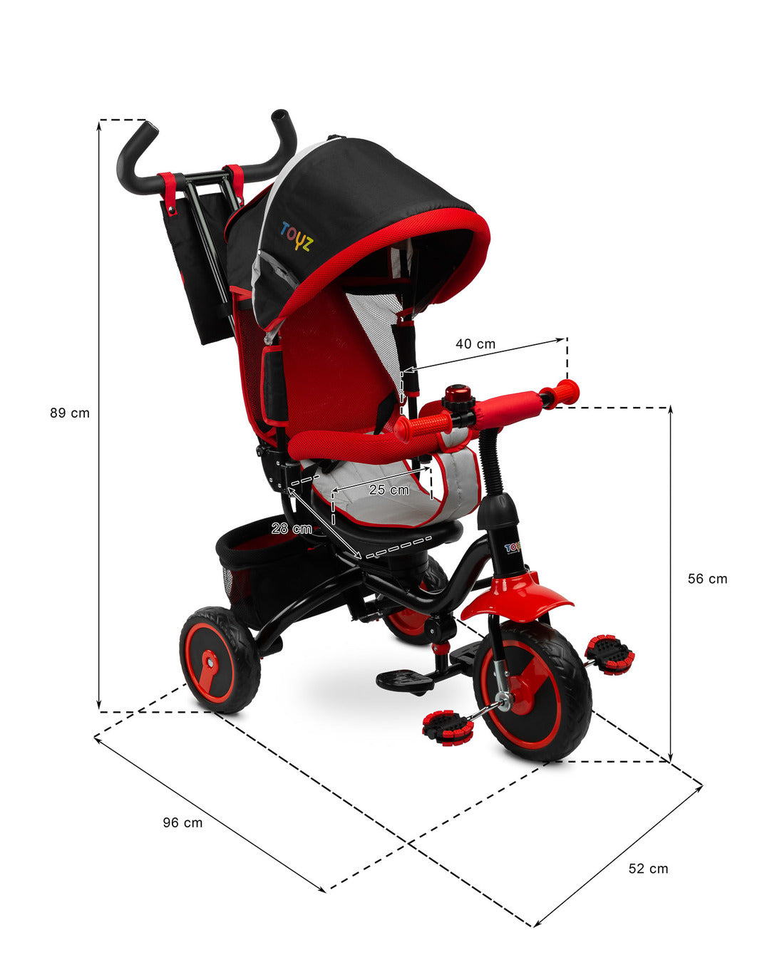 Triciclo Fronte-Strada/Fronte-Mamma