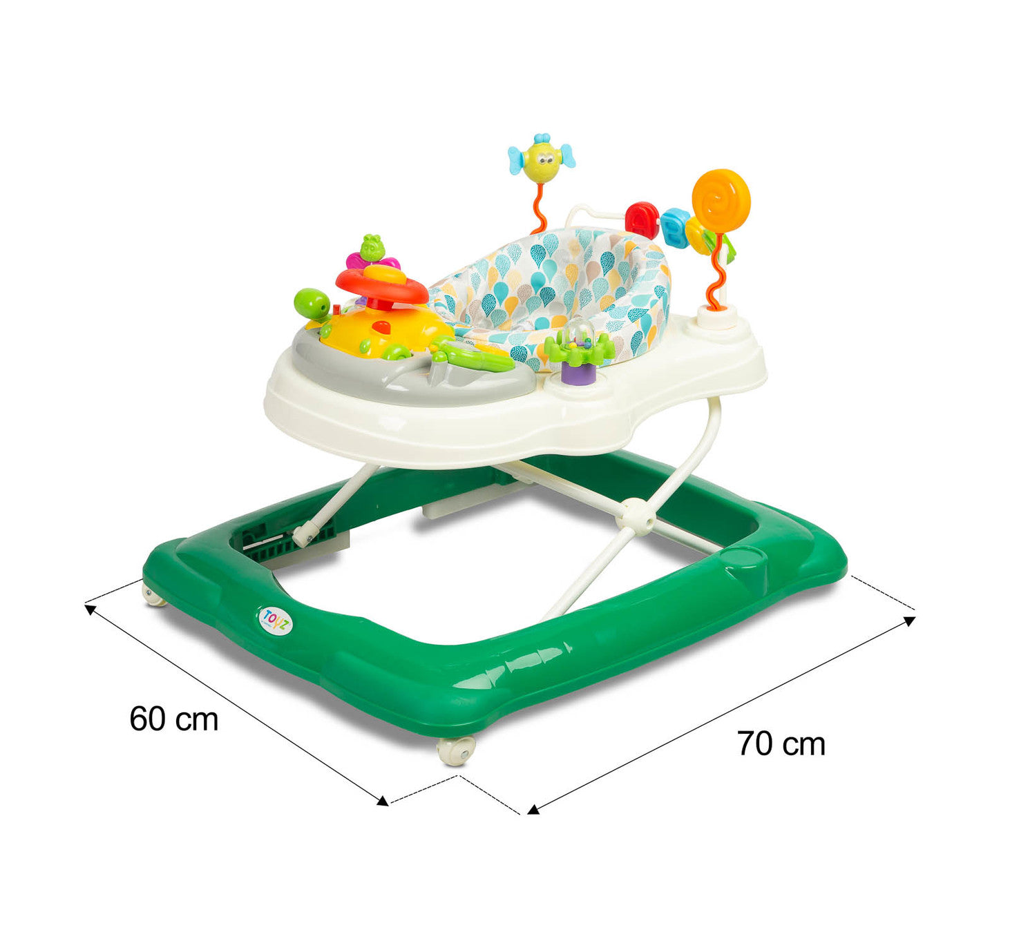 Girello Interattivo Stepp con Giochi Sensoriali – Design Moderno